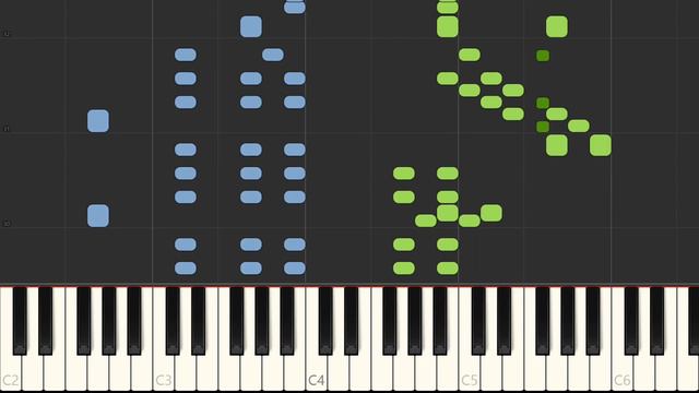 Turkish March from "The Ruins of Athens" - Ludwig van Beethoven [Piano Tutorial] (Synthesia)