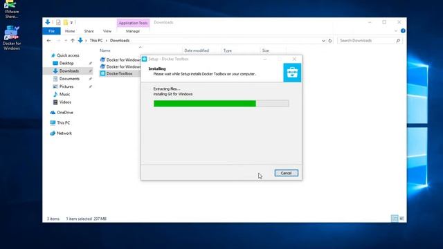 Instalando o Docker Toolbox para Windows