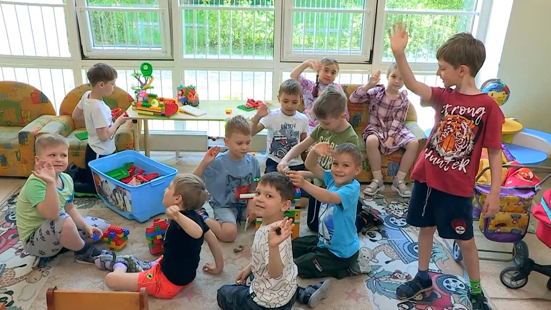 Один день в группе