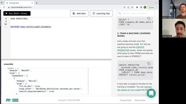 Open-Source Spotlight - MindsDB - Jorge Torres