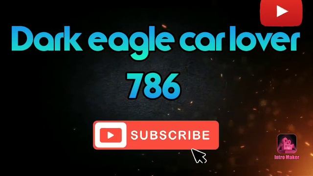 Logo dark eagle car lover 786