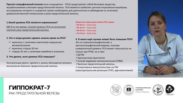 Рак предстательной железы. 14.11.23.