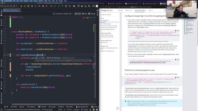 Login con Google/Firebase y Jetpack Compose