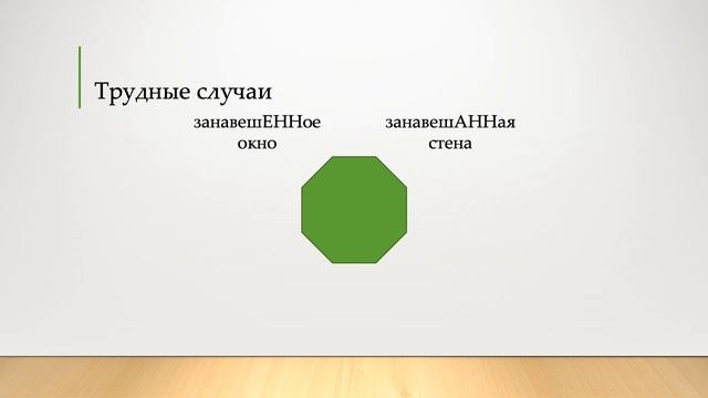 Правописание гласных в суффикса страдательных причастий прошедшего времени