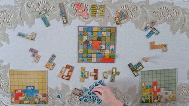Пэчворк играем в настольную игру