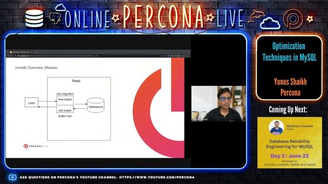 Optimization Techniques in MySQL - Yunus Shaikh - Percona - Percona Community Live 2022