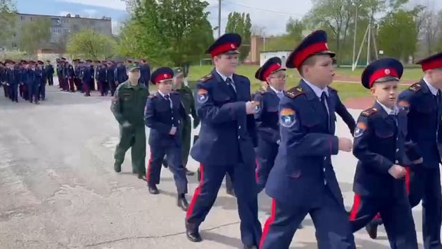 28.04.2023 - День открытых дверей - Маршировка