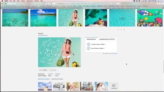 use ADOBE STOCK like a boss  QUICKLY FIND and download images in PHOTOSHOP