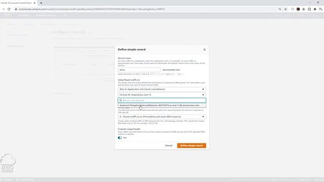 How to Point Domain Name to AWS Application Load Balancer