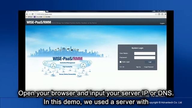 WISE-PaaS/RMM 3.1 Installation Guide (ENG)
