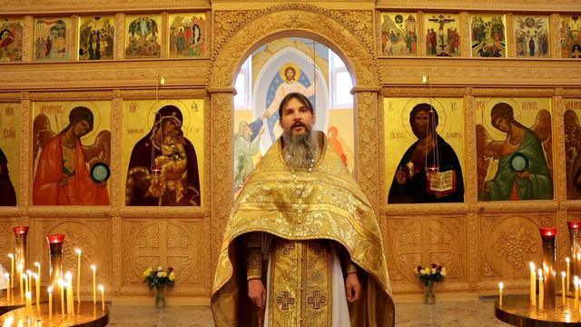 Иерей Димитрий Свистов. О богатом юноше. Проповедь 31.01.21