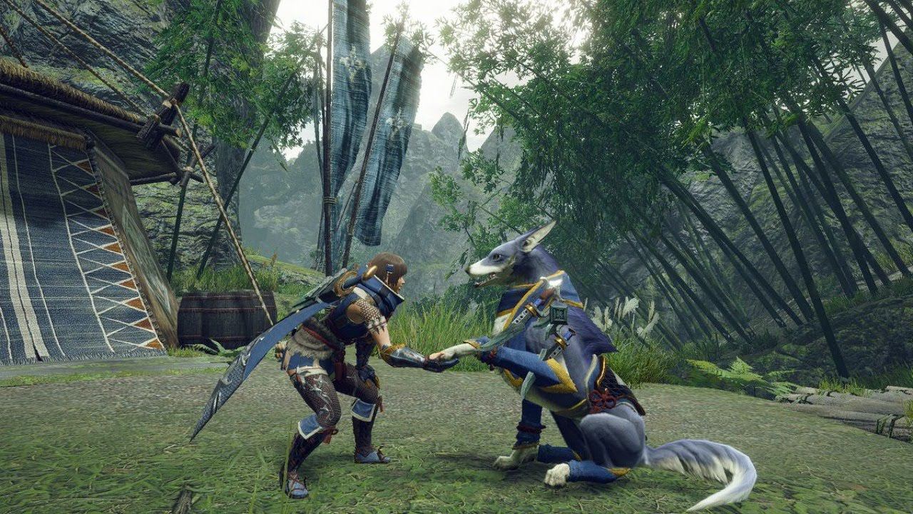Играем в Monster Hunter Rise