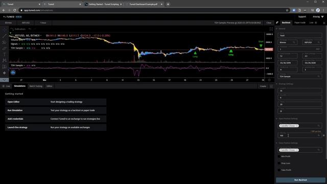 Tuned - Automated Crypto Trading Platform - Free Access