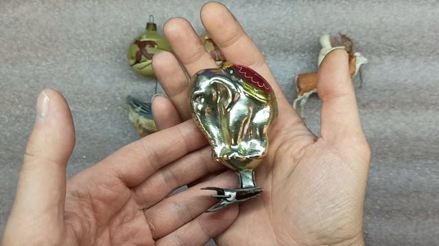 Елочная игрушка Морозко Редкость  и другие игрушки ссср