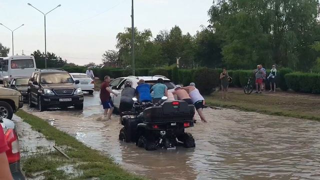 ВИТЯЗЕВО ЗАТОПИЛО ЗА 15 МИНУТ ... ОТЧАЯННЫЕ ВОДИТЕЛИ... 8.09.2020