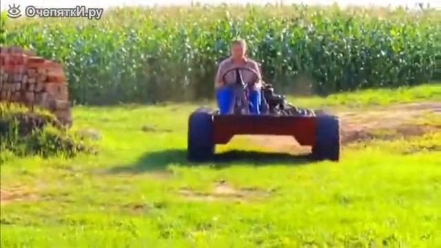 Самодельный восьмиколёсный вездеход