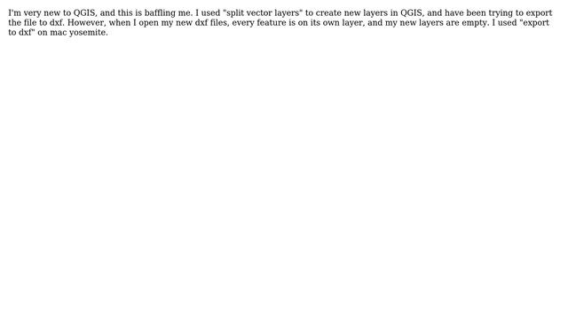 GIS: Exporting to dxf file from QGIS creating dxf layers by QGIS layer name?