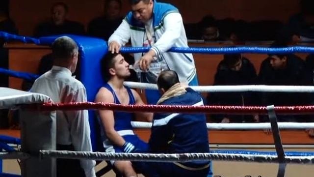 Спорт. Бокс. Турнир Шопокова-2017. Финал. 75 кг Ильяз Акматалиев Кыргю-Козимбек Мардонов Узб.