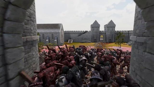 Space Marines Save The Day !!!  Ultimate Epic Battle Simulator 2 HD