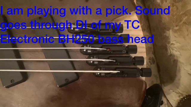 Ibanez EHB1265MS-NML 5 strings multi scale headless electric bass First hands on