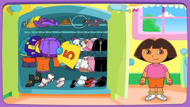 Dora the Explorer™: Dora's Adventure Dress Up (Flash) - Full Game HD Walkthrough - No Commentary