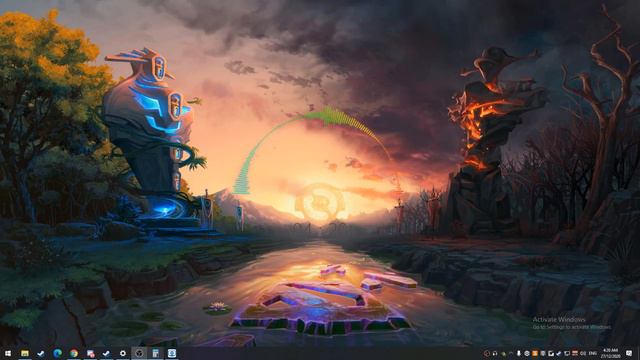 Wallpaper Engine - Dota 2 Towers - Audio Responsive