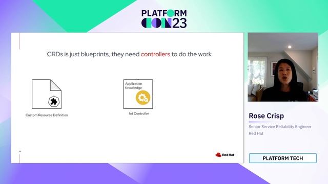 Unlocking the power of Kubernetes: Create your own resources with CRDs | PlatformCon 2023