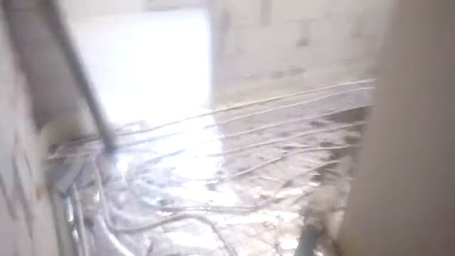 Машинна напівсуха стяжка підлоги