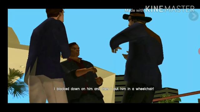 Tommy Vercetti meets Colonel Cortez and Mercedes. Grand Theft Auto Vice City Mobile#1