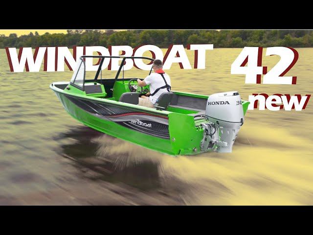 ДВУХКОНСОЛЬНАЯ лодка ВИНДБОТ 42 DC EVO! Обзор новинки 2022 и интервью с производителем!!!