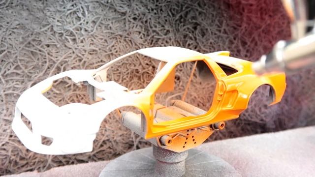 Resurrection Customization Damaged Honda NSX  Model Car (Acura NSX) abandoned diecast restoration