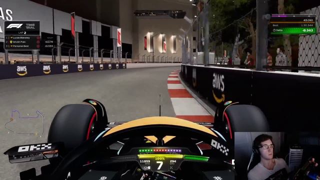 F1 23 Las Vegas *World Record* 1:29.796 | Lucas Blakeley