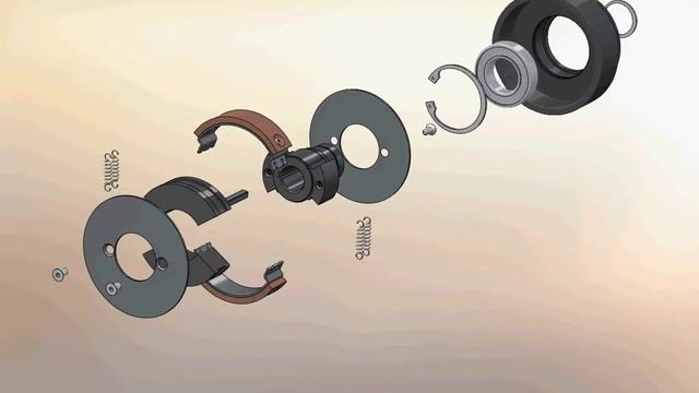 Муфта самоуправляемая центробежная