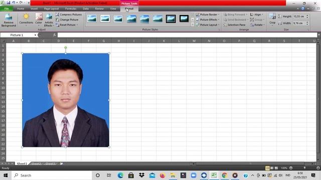 CARA MUDAH HAPUS BACKGROUND FOTO DI MICROSOFT EXCEL