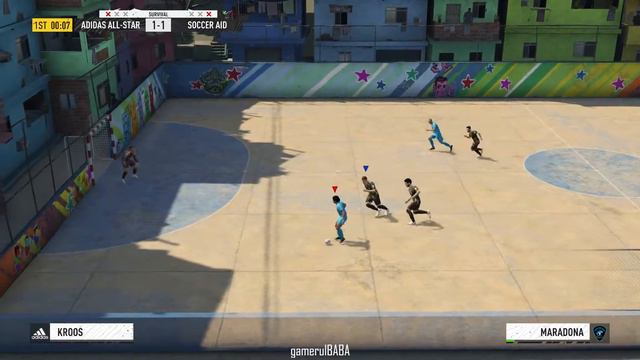 FIFA 21 Volta - Adidas All-Star vs Soccer AID | Messi vs Maradona