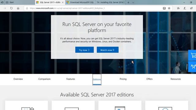 5 - Microsoft SQL Server Installation
