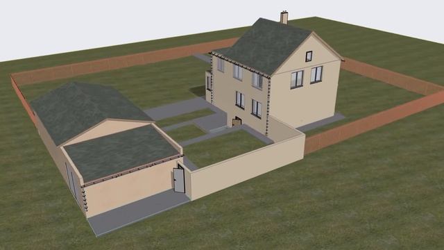 3D модель объекта 128-129