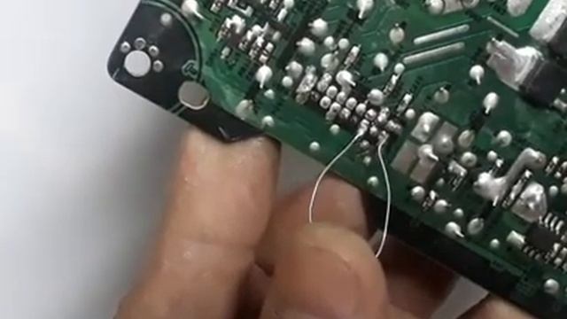 TV,Como ligar fonte da TV LG sem a principal,com 2 resistor,fácil e simples