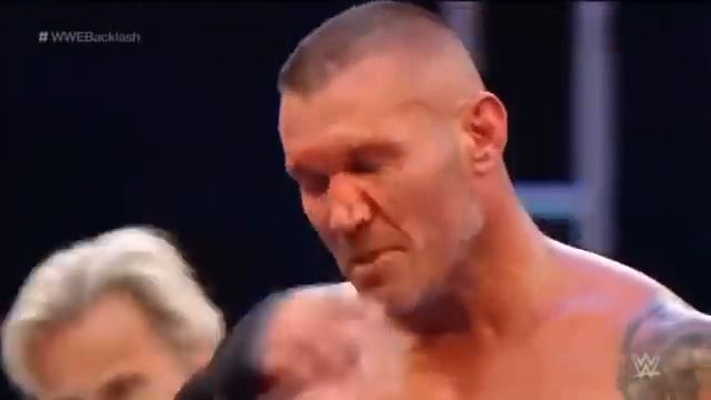 Edge vs randy orton