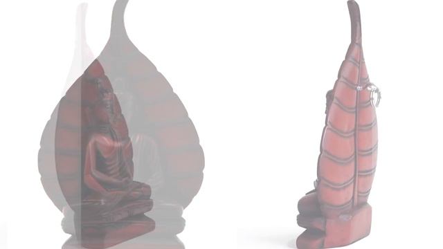 Buddha Groove: Bodhi Leaf Buddha Statue Handmade in Nepal