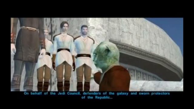 Kotor ending with Ewok Celebration Music!