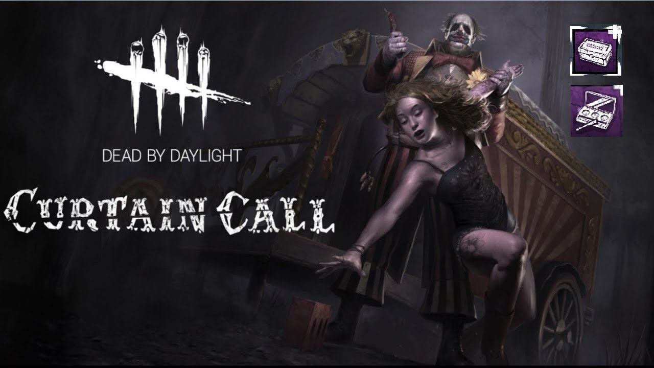 Клоун через бодрость. Dead by daylight