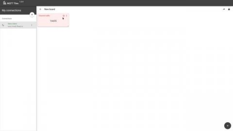 MQTT Tiles - MQTT-based IoT dashboard visualization tool