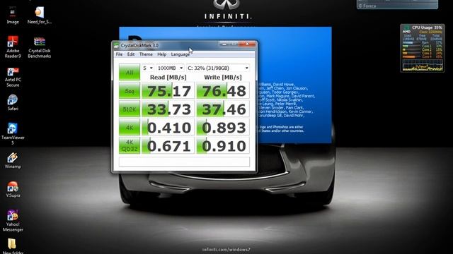 My Speed Test -- Hard Disk !!
