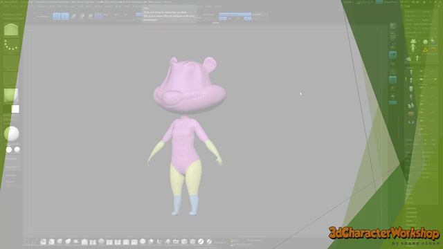 [ZBrush] Module 4 - Character Detailing - 3. Clean and Polished