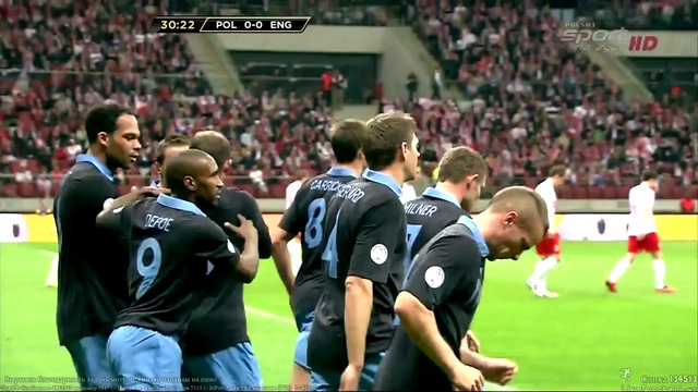 Польша - Англия. 1-0. Уэйн Руни