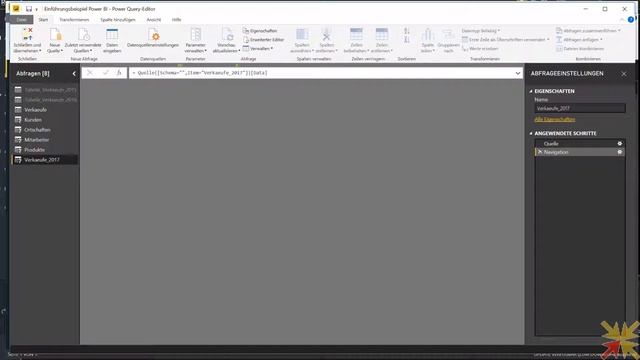 Power BI Einführung - 3. Accessdaten importieren