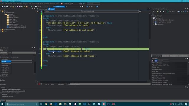 Delphi Cookbook. Regular Expressions.
