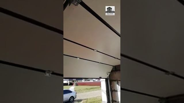 Проверка установленных секционных ворот Ерыклах