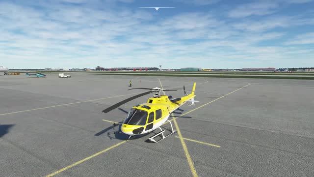 [MSFS] КАК запустить двигатель вертолета H125. Смотрим!